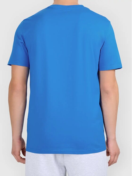 4F 4F T-Shirt 4FWAW26TTSHM3578-33S Modrá Regular Fit