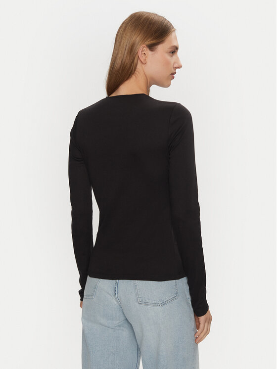 Calvin Klein Calvin Klein Bluse K20K208037 Schwarz Slim Fit