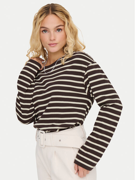 ONLY ONLY Blúzka New Soph 15337134 Hnedá Regular Fit