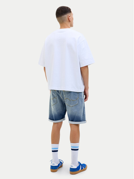 Jack & Jones Jack & Jones Kratke traperice Rick 12269603 Plava Regular Fit