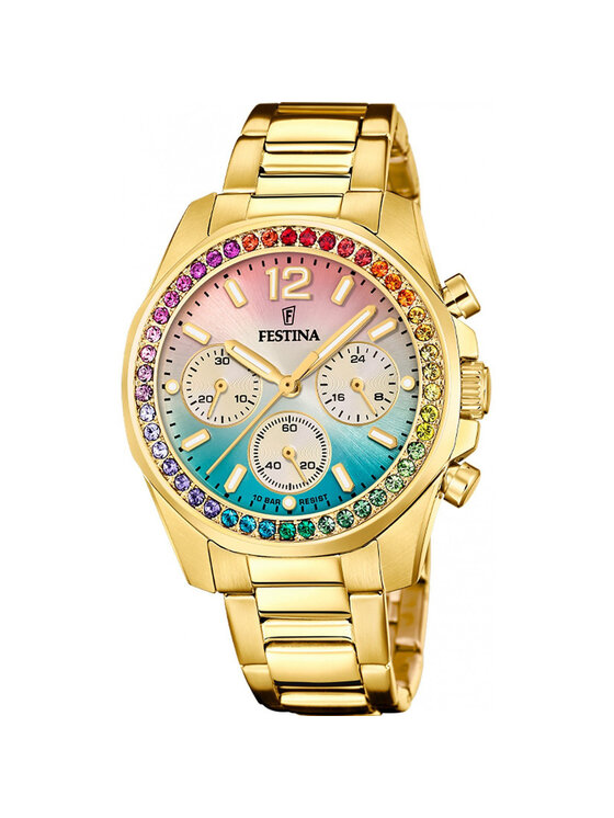 Festina Festina Hodinky F20609-5 Zlatá