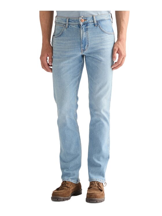 Wrangler Wrangler Jeansy 112378458 Niebieski jasny Regular Fit