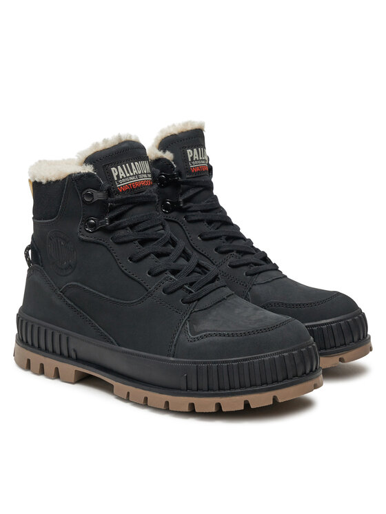 Palladium Palladium Ορειβατικά παπούτσια Pallashock Warm Wp 74351-008-M Μαύρο