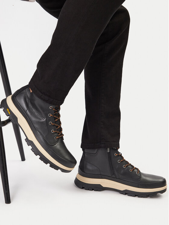 Pikolinos Pikolinos Schnürstiefeletten U0G-8041 Schwarz