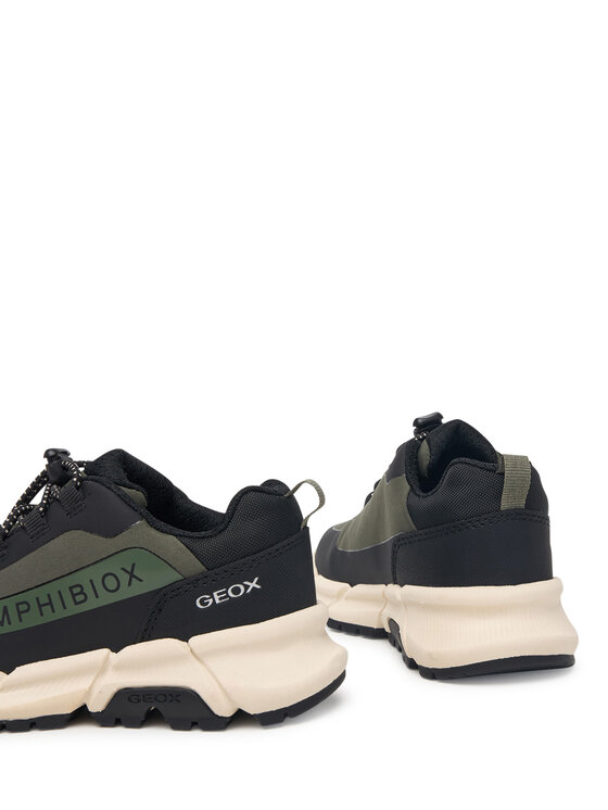 Geox Geox Sneakers J Flexyper Plus Boy B Abx J46LCC 0FU50 C0498 M Verde închis