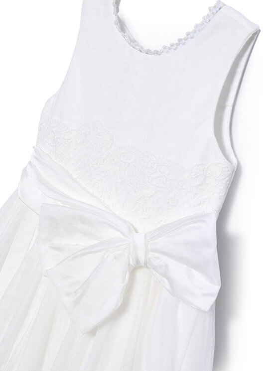 Abel & Lula Abel & Lula Elegantes Kleid 5051 Weiß Regular Fit