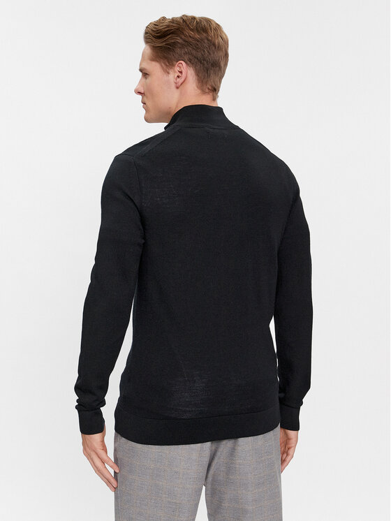 Calvin Klein Calvin Klein Sweter K10K110421 Czarny Regular Fit