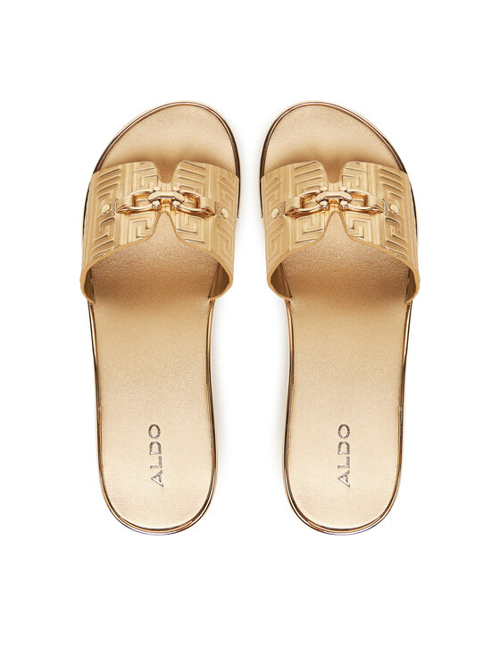 Aldo Aldo Pantoletten Beriana 13930043 Goldfarben