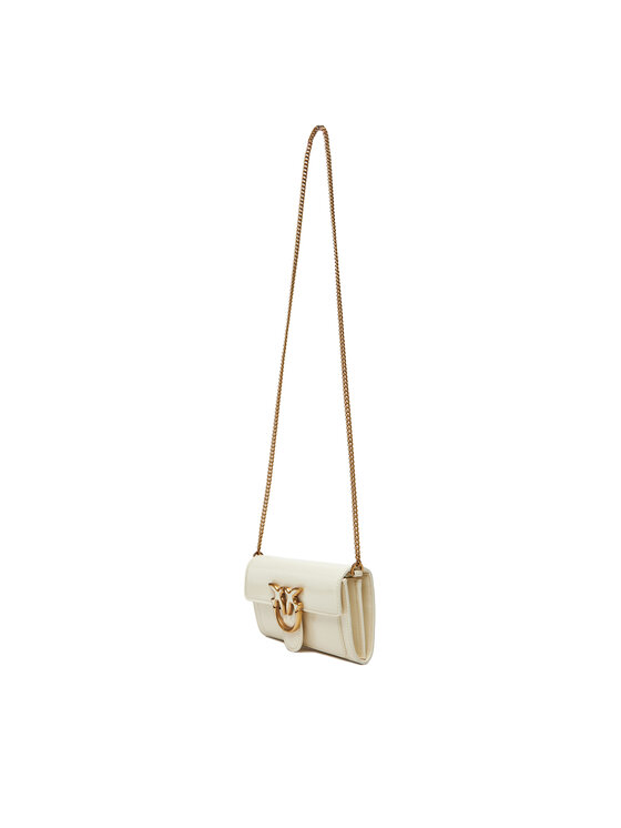 PINKO PINKO Torbica Love One Wallet C PE25 PLTT 100062 A1UV Bijela