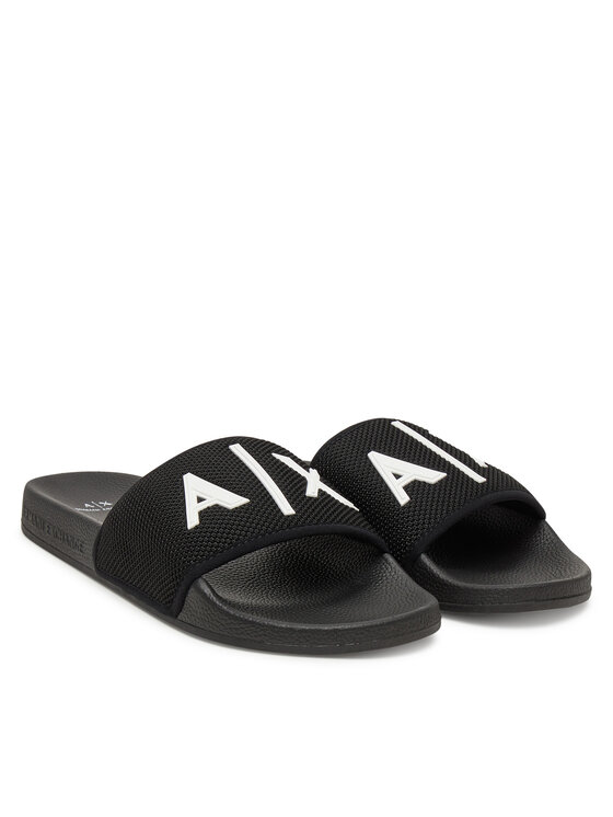 Armani Exchange Armani Exchange Papucs XUP001 XV820 S277 Fekete