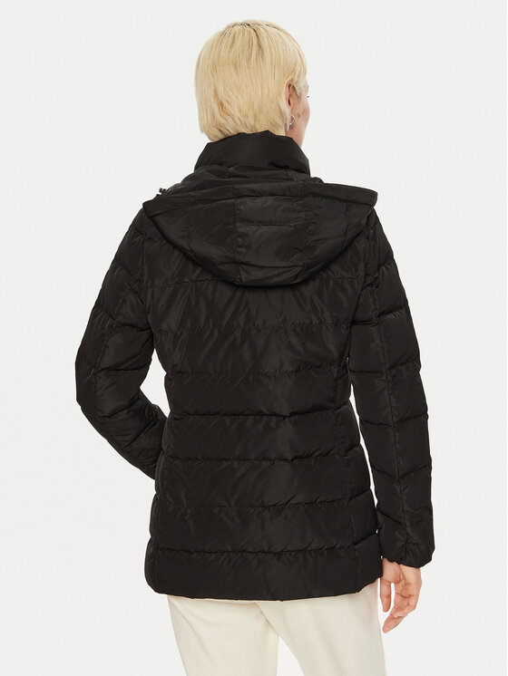 Tommy Hilfiger Tommy Hilfiger Μπουφάν πουπουλένιο WW0WW43600 Μαύρο Regular Fit