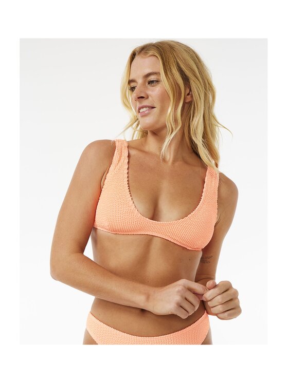 Rip Curl Rip Curl Góra od bikini Sunshine Crop Koralowy