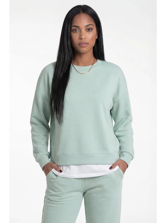 FIGL FIGL Tepláková súprava M1315 Zelená Straight Fit