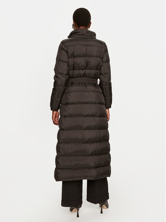 TWINSET TWINSET Vatovaná bunda 242TP2183 Čierna Regular Fit