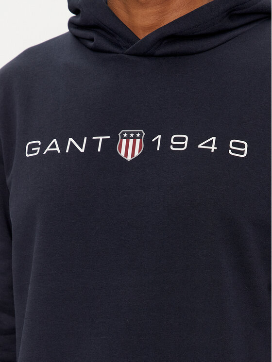 Gant Gant Majica dugih rukava Graphic 2003244 Tamnoplava Regular Fit