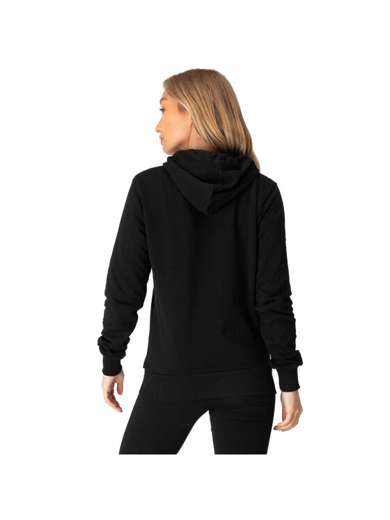 HYPE HYPE Felpa Justhype Drawcord Hoodie Nero Regular Fit