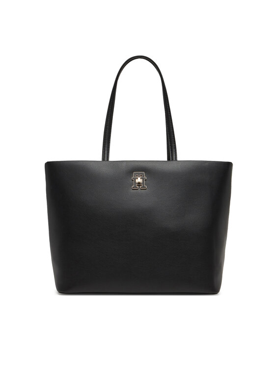 Geantă Tommy Hilfiger AW0AW17528 Negru