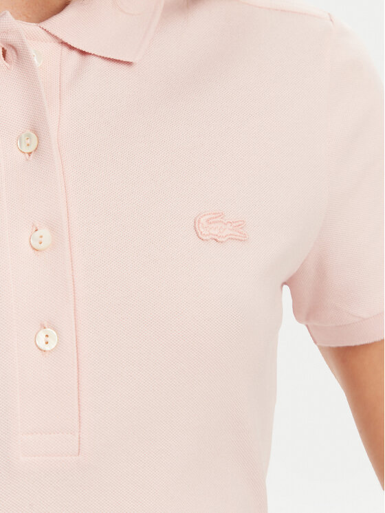 Lacoste Lacoste Поло PF5462 Рожевий Slim Fit