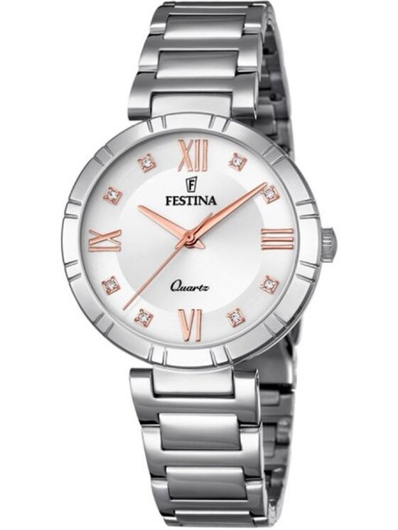 Festina Festina Ρολόι F16936/B Ασημί