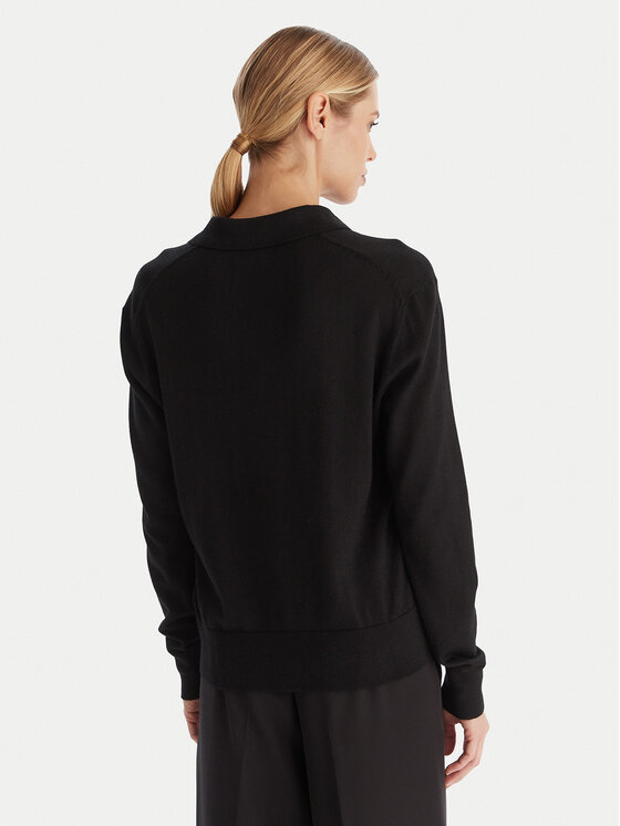 Calvin Klein Calvin Klein Pulover LV044A305G Negru Regular Fit