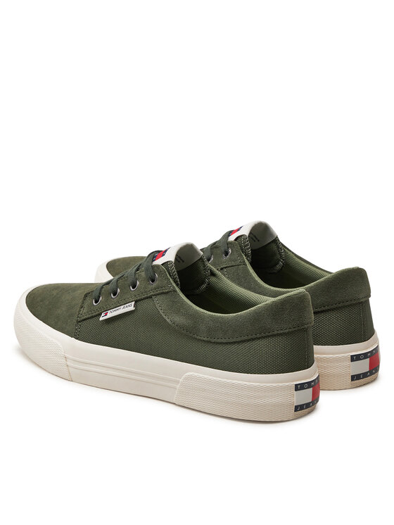 Tommy Jeans Tommy Jeans Tenisice Tjm Vulc. Skate Derby EM0EM01427 Zelena