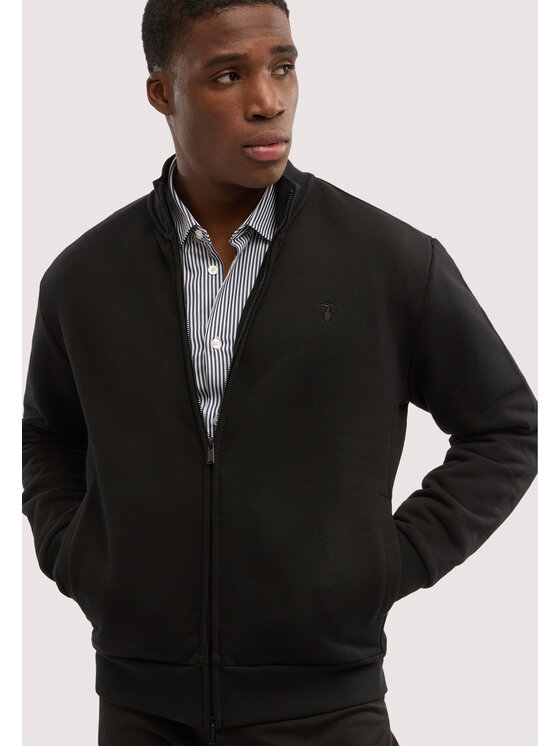 Trussardi Trussardi Kardigan G8188000104N033 Czarny Regular Fit