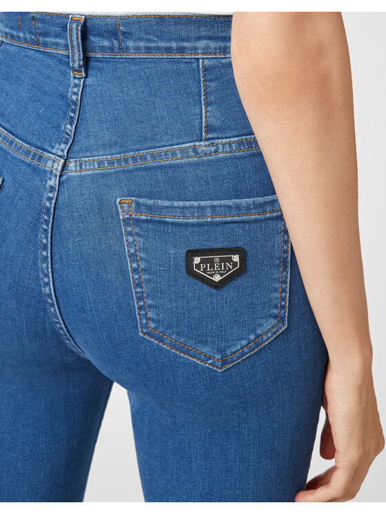 PHILIPP PLEIN PHILIPP PLEIN Jeansy 3413 Niebieski Slim Fit