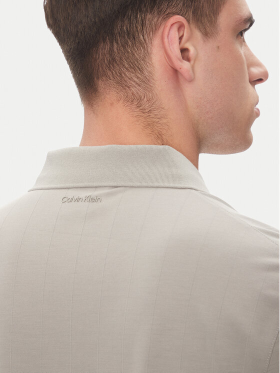 Calvin Klein Calvin Klein Polokošile LV04LB220G Béžová Regular Fit