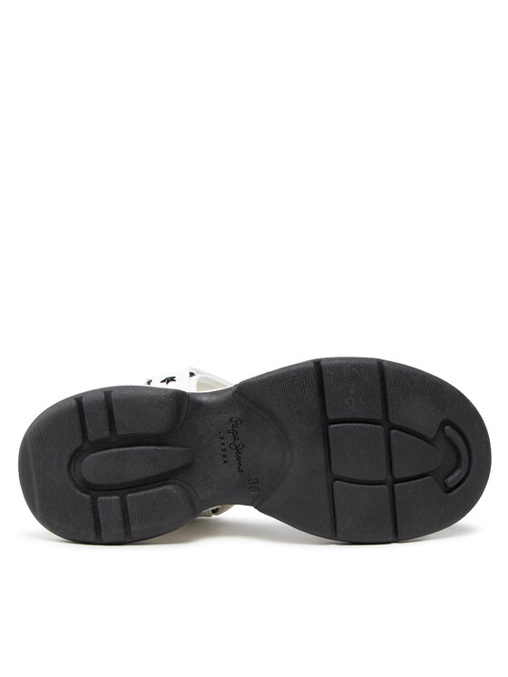 Pepe Jeans Pepe Jeans Sandały Grub Star PLS90567 Biały