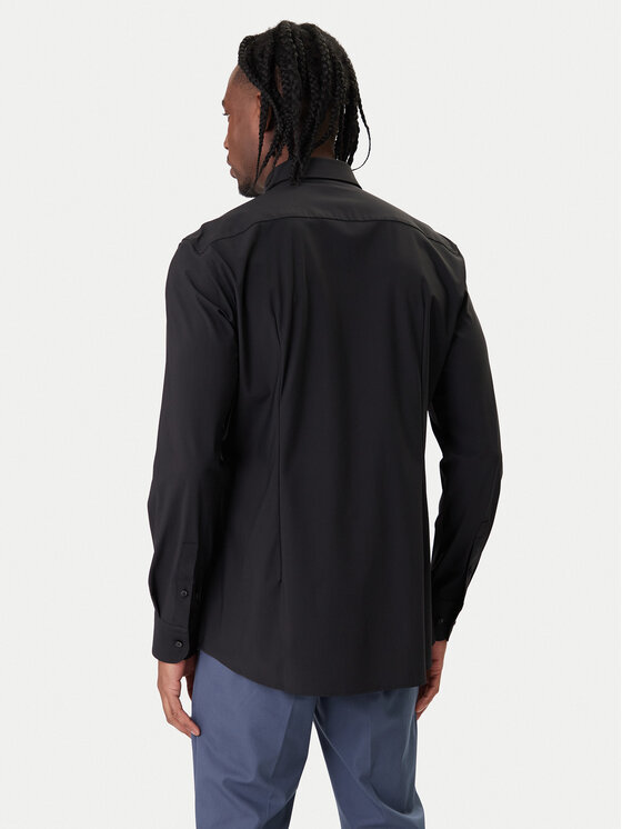 BOSS BOSS Ing P-Hank 50555747 Fekete Slim Fit
