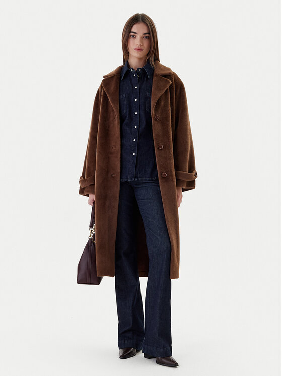 Dixie Dixie Γούνα K330Y009A Καφέ Regular Fit
