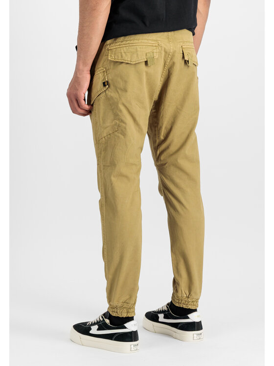 Alpha Industries Alpha Industries Spodnie cargo Force One Pant Beżowy Lyon Tapered Fit