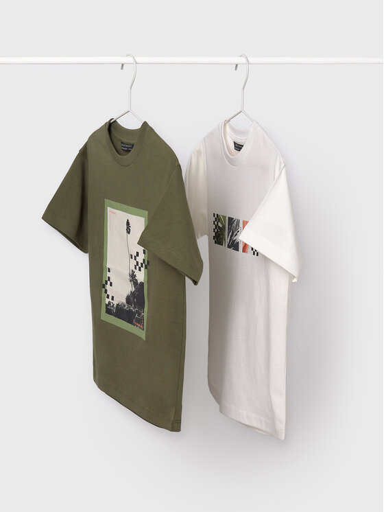 Mayoral Mayoral 2er-Set T-Shirts 6036 Bunt Regular Fit