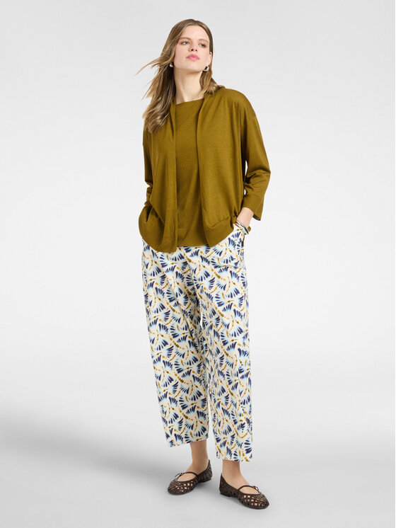 Elena Mirò Elena Mirò T-Shirt G092Z000613N025 Zielony Regular Fit