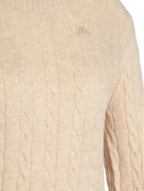 Robe di Kappa Robe di Kappa Πουλόβερ Jolie 65116CW Μπεζ Regular Fit