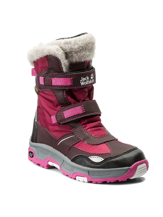 Jack Wolfskin Μπότες Χιονιού Girls Snow Flake Texapore 4012013 Ροζ