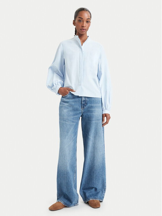 Simple Simple Košile 62KLD102 Světle modrá Regular Fit