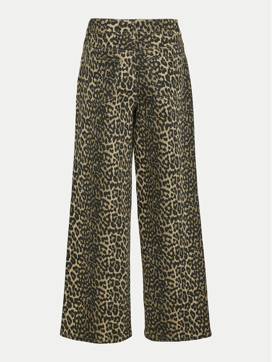 Vila Vila Jeans hlače Chia 14105638 Bež Wide Leg