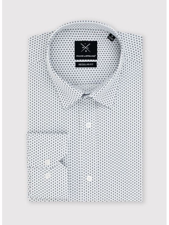 Pako Lorente Pako Lorente Koszula P23SN-1X-005 Biały Regular Fit