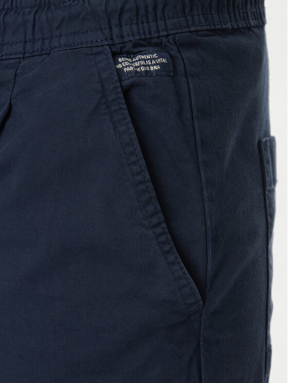 Blend Blend Šortky z materiálu 20718156 Tmavomodrá Regular Fit