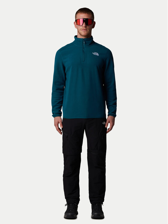 The North Face The North Face Polár kabát Glacier NF0A855W Sötétkék Regular Fit