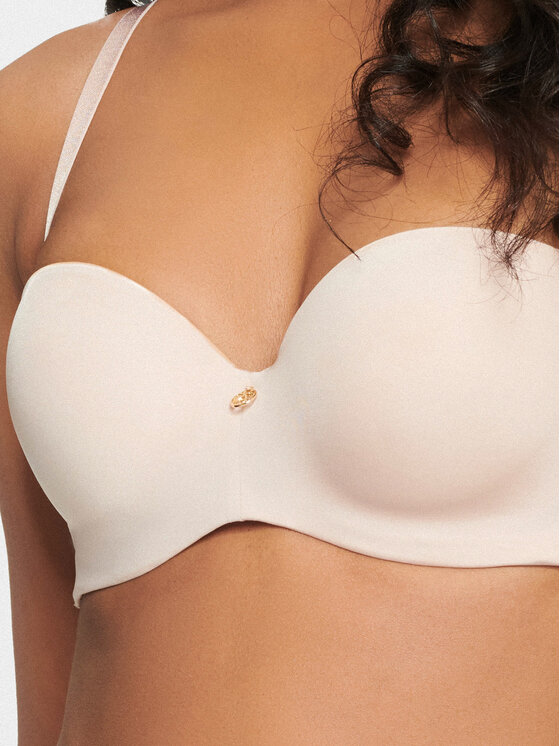 Esotiq Esotiq Biustonosz push-up 39719-80X Beżowy