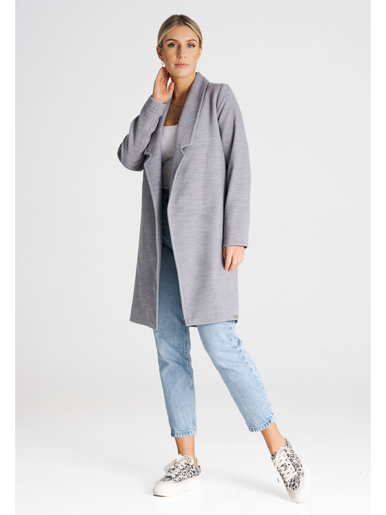 FIGL FIGL Kabát M990 Sivá Regular Fit