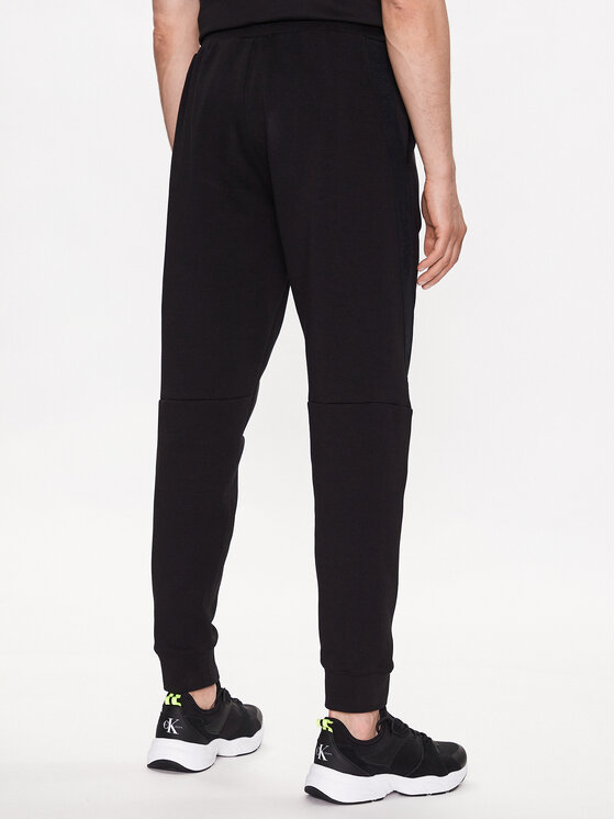 Pantaloni da tuta Logo K10K111205 Nero Relaxed Fit...