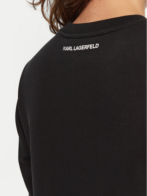 KARL LAGERFELD KARL LAGERFELD Bluză A1W20014 Negru Regular Fit