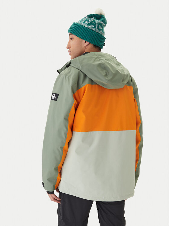 Quiksilver Quiksilver Snowboardová bunda Sycamore EQYTJ03457 Zelená Modern Fit