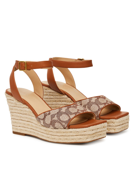 Coach Coach Espadrilky CAS80 Hnedá