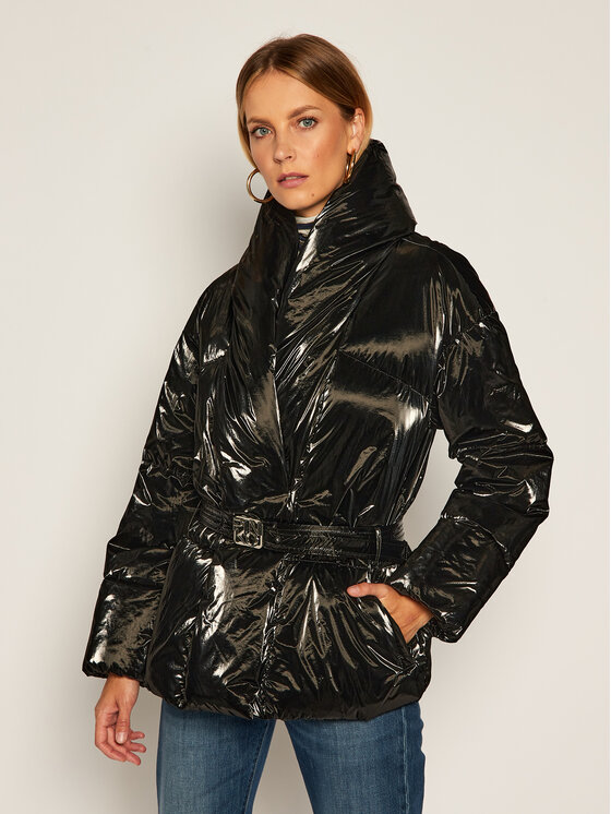 PINKO PINKO Télikabát Gabriele Blouson Al 20-21 BLK01 1G1501 Y6BC Fekete Regular Fit