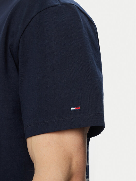 Tommy Jeans Tommy Jeans T-särk Sailboat DM0DM23184 Tumesinine Regular Fit