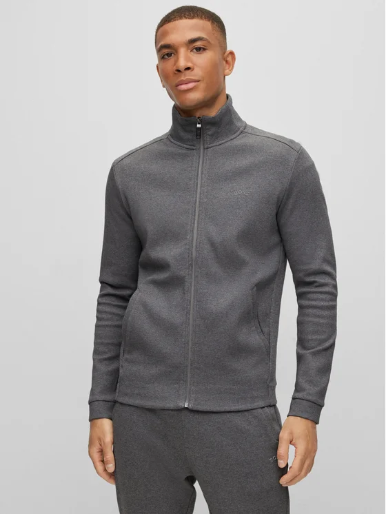 Boss Sweatshirt Skaz 50469097 Grau Regular Fit
